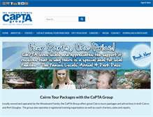 Tablet Screenshot of capta.com.au